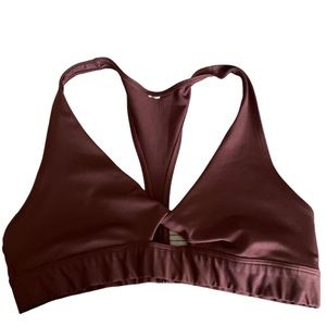 Keyhole sports bra